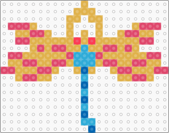 Coraline dragonfly simple - coraline, dragonfly, orange, red, simple