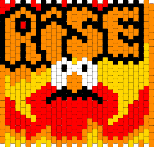 Elmo (again) - orange