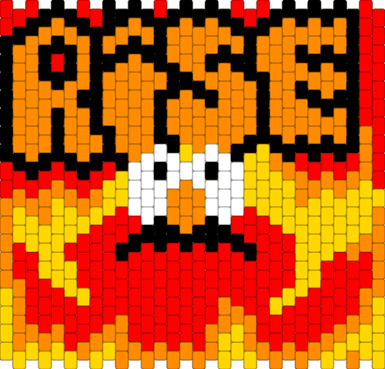 Elmo (sadly again 2) - orange, red