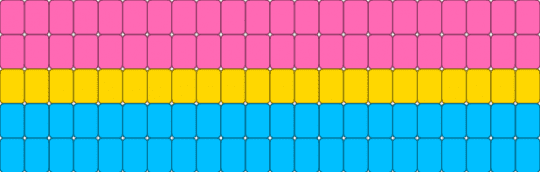 pansexual flag - pink,light blue