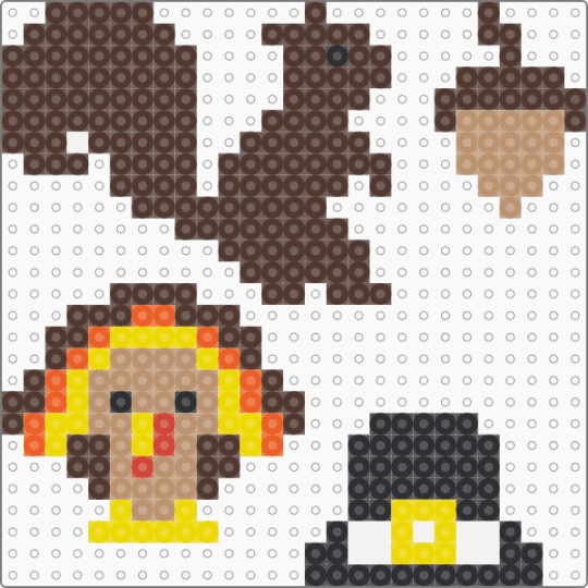 thanksgiving - thanksgiving,turkey,hat,pilgrim,squirrel,acorn,holiday,food,autumn,animal,brown