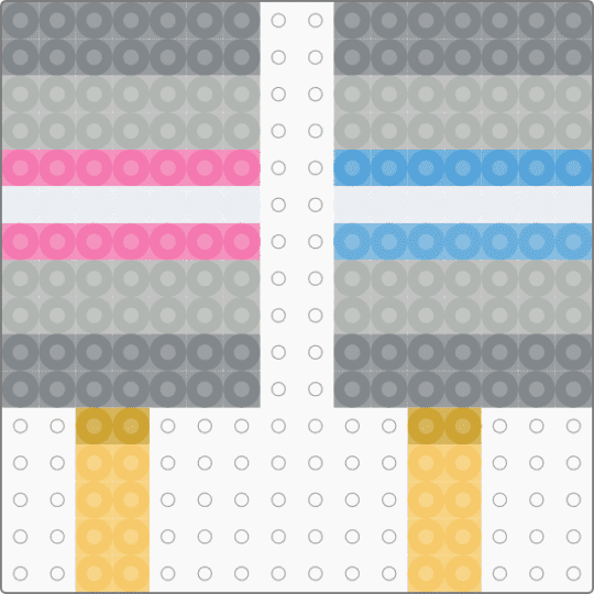 demi girl and demi boy popsicle - gray,beige,popsicle,pride,demigirl,demiboy