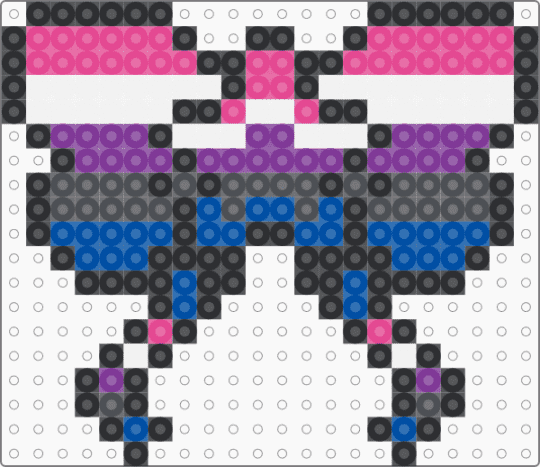 genderfluid bow! (NOT MINE READ DESC!) - pink