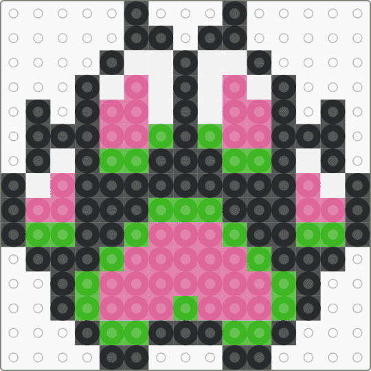 moss paw keychain (NOT MINE READ DESC!) - green,pink