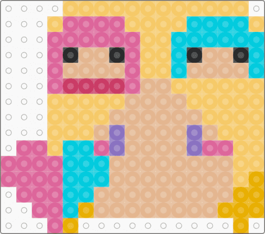 Ryo (sanrio boys) - pink,yellow,beige