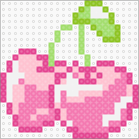 cherries - pink