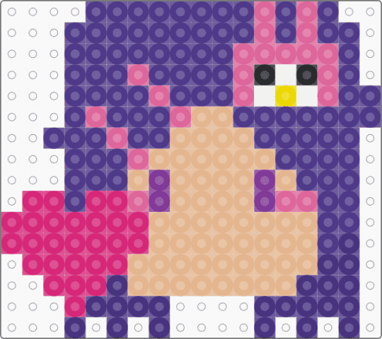 Yuu (sanrio boys) - purple,pink,beige