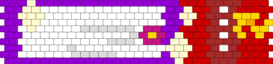 tenna cuff - purple,red