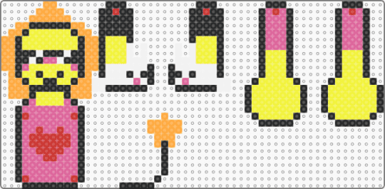 Sunny flimsy doll - yellow,pink