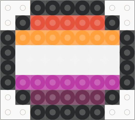 lesbian pin - pink