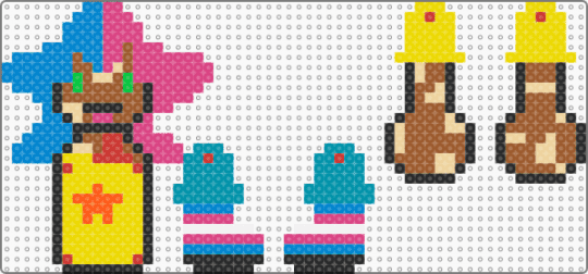 Eises (LIO) - pink,yellow,tan,teal,colorful