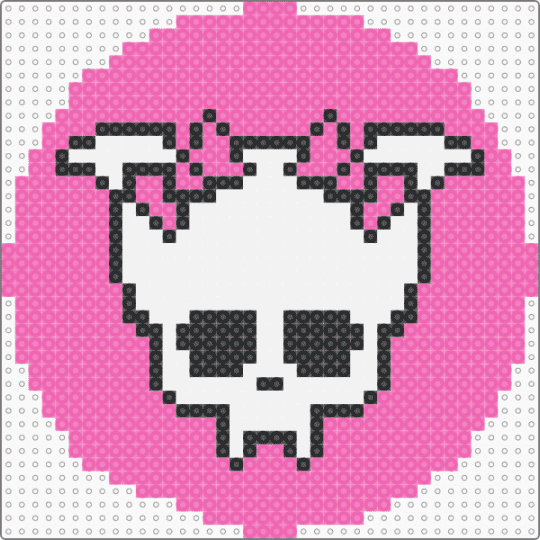 monsterhigh - pink,white