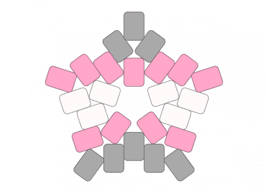 Demigirl star! - beige, demigirl, demigirl pride, gender, nonbinary, pink, pride, queer, queer pride, star