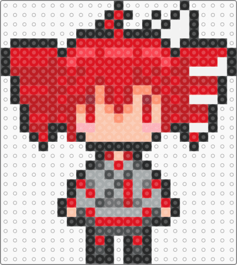Teto Fuse bead chibi! - 