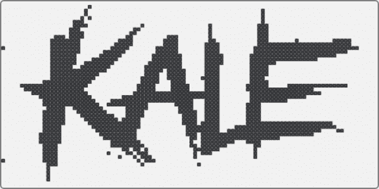 Kale - black, white