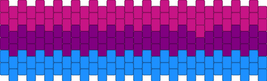 bi cuff - light blue,pink