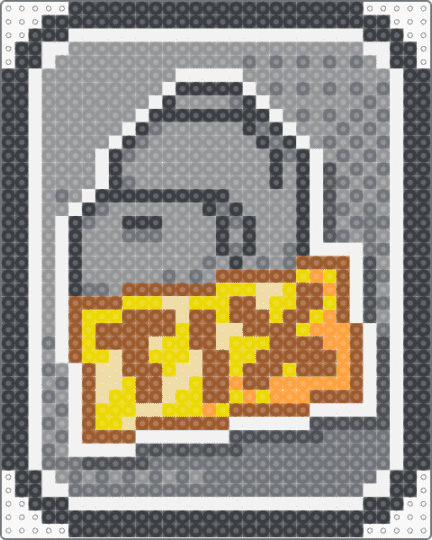 Refund card block tales - gray,tan,block tales