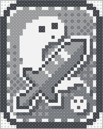 Ghostwalker card block tales - gray,block tales