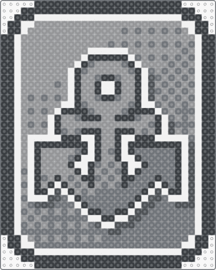 Anchor card block tales - gray,block tales