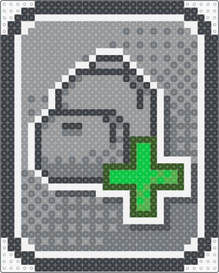 Item+ card block tales - gray,block tales