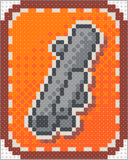 Launcher card block tales - red,orange,block tales