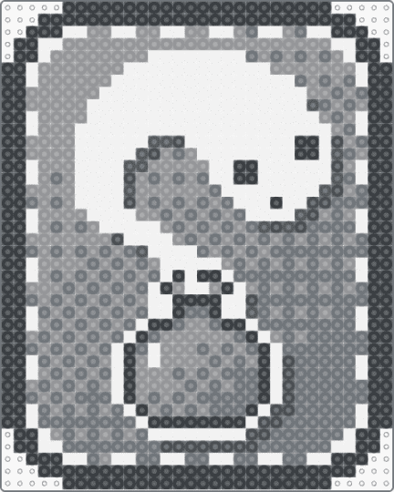 Ghost Potion card block tales - gray