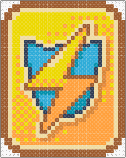 Sp Regen+ card block tales - yellow,orange,beige,tan,block tales