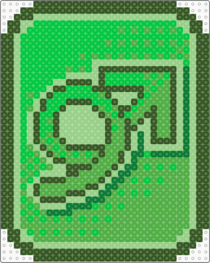 Speed spin card block tales - green,block tales