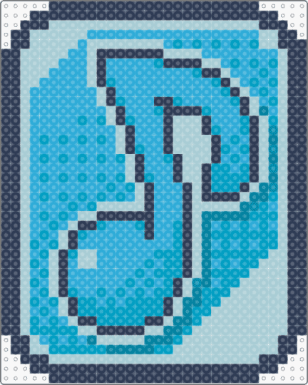 ATK-FX B Card block tales - light blue,block tales