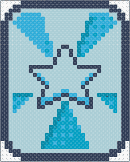 Deep focus card block tales - light blue,block tales