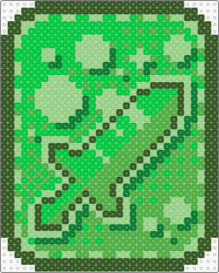Venomshank card block tales - green,block tales