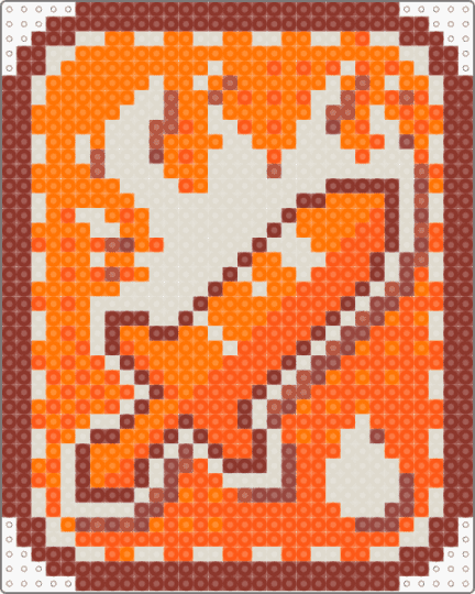 Firebrand card block tales - orange,block tales
