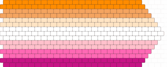 Lesbian banner - pink,orange,lesbian,pride,banner