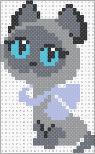 kitty - gray