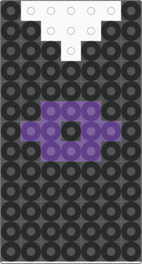 The Purple Crown - black