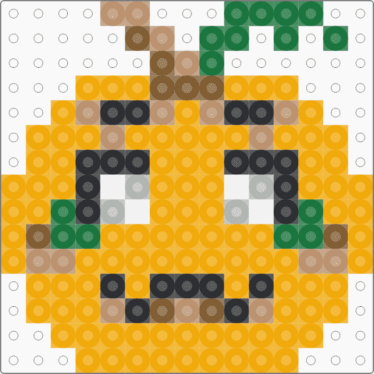 Gourdy Head Dandy's World - orange,pumpkin,dandys world