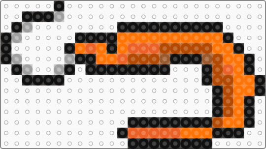 Shrimp - black,orange,red