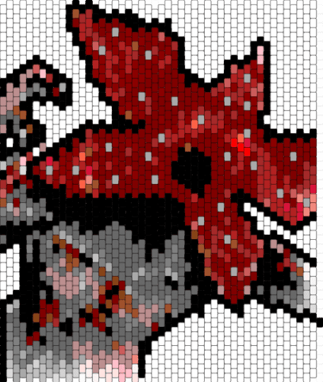Demagorgon - red,brown,gray,stranger things,demagorgon,slay