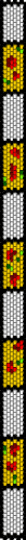 Bag strap - white,yellow
