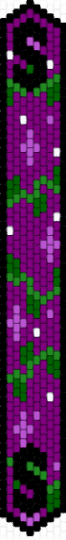 S tie - pink,s,tie,peyote,purple