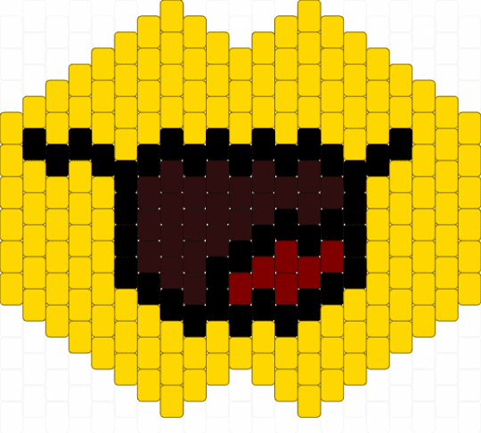 Cosplay roblox mask - epic face,yellow
