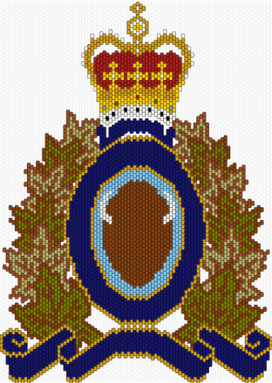 RCMP - orange,red,purple