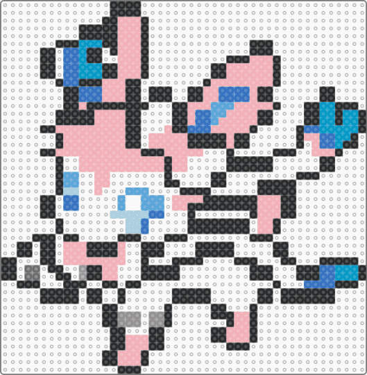 Sylveon (pokemon) - black,beige