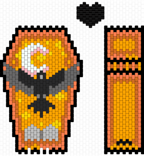 crow bag for jo - orange