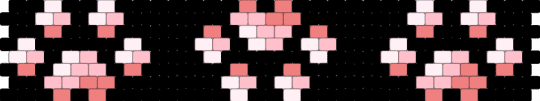 PAWS WIP - black,red,pink,paws,cuff,furry