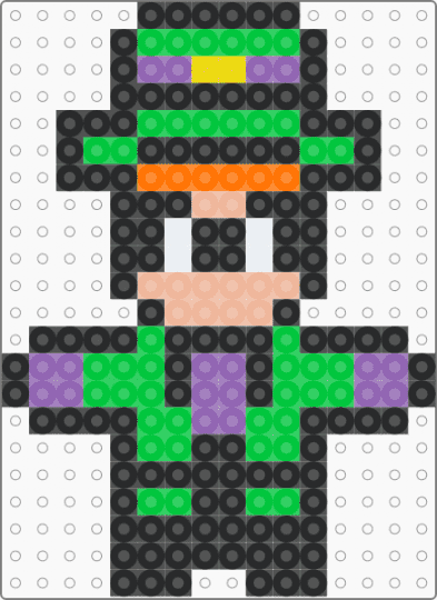 The Riddler - black,green,pink,batman