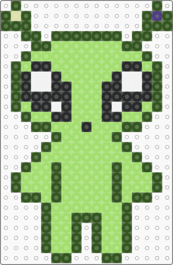 Alien 👽 - aftonsparv,gold,green