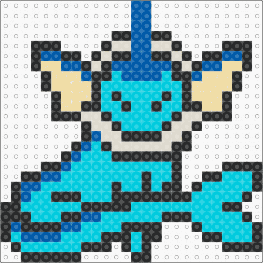 Vaporeon 2 - light blue