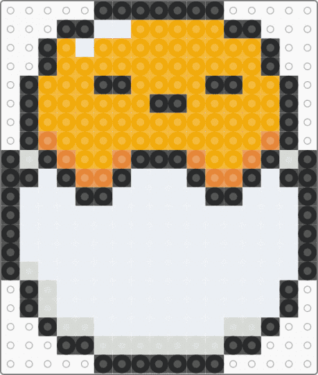 Gudetama 3 - white,orange