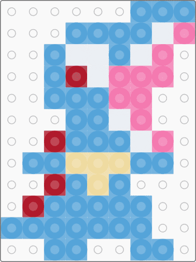 Totodile - light blue